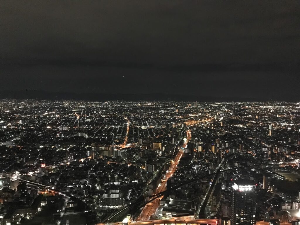 京都方向夜景