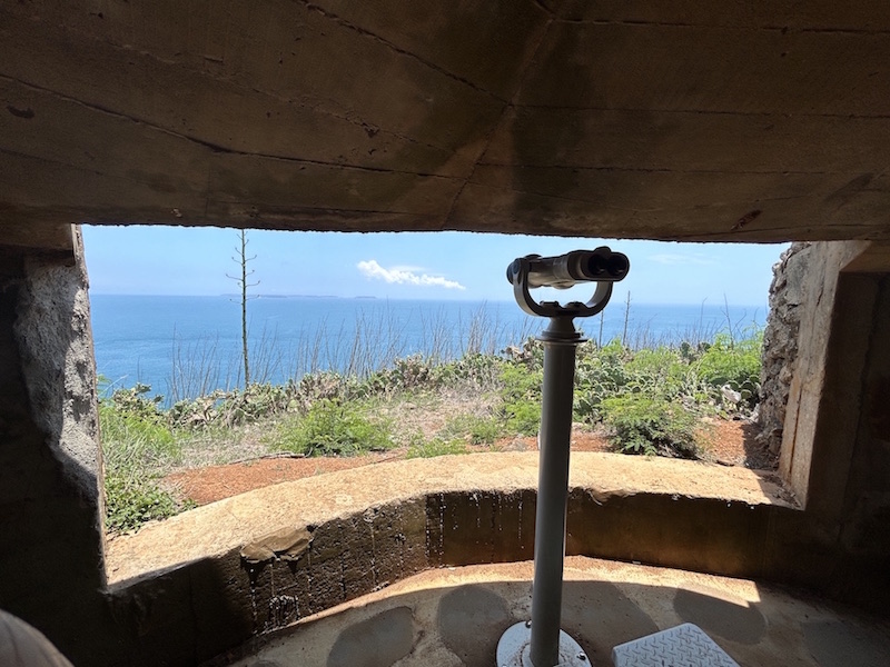 澎湖 海賊洞 望遠鏡
