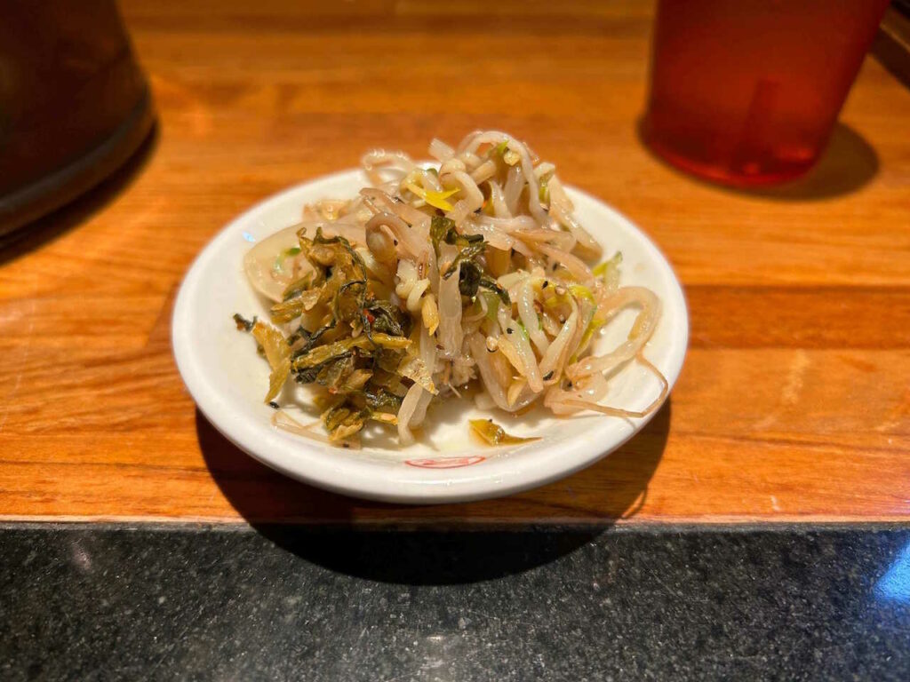 Nagi豚骨拉麵-豆芽菜&酸菜