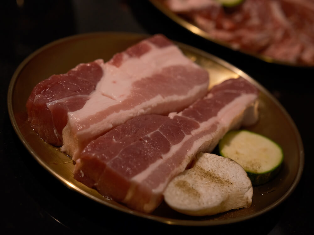 台中韓式燒肉 燒肉滋滋ZiZi 厚切豬五花