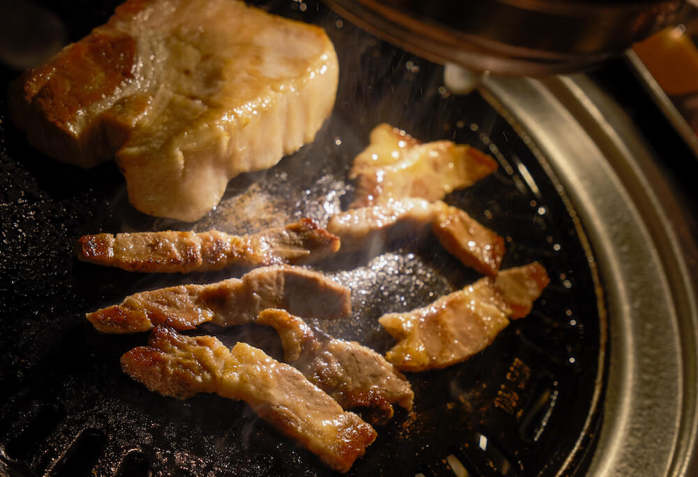 台中韓式燒肉 燒肉滋滋ZiZi  烤伊比利豬梅花