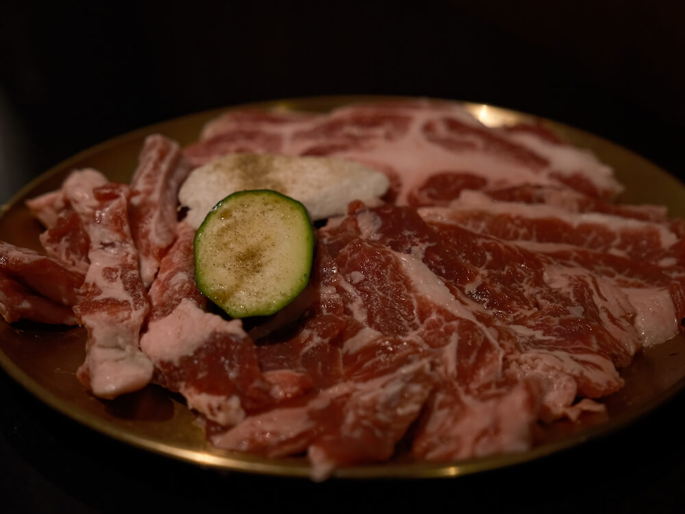 台中韓式燒肉 燒肉滋滋ZiZi  伊比利豬肋條  伊比利豬梅花