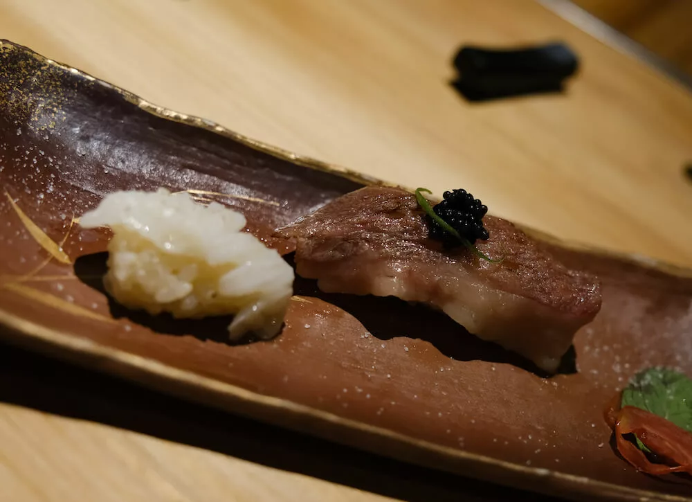 暮藏和牛鍋物-壽司
